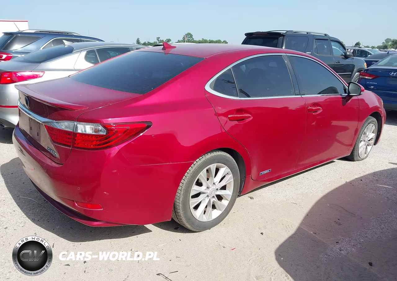 2013 Lexus Es 300H VIN:JTHBW1GG6D2009522 - 4