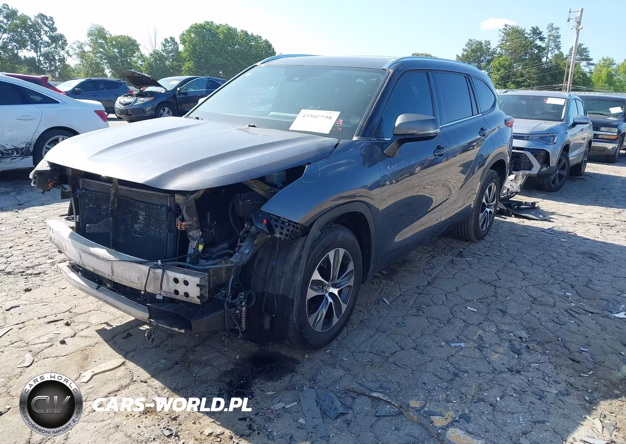 2020 Toyota Highlander Xle VIN:5TDGZRAH5LS505014 - 2