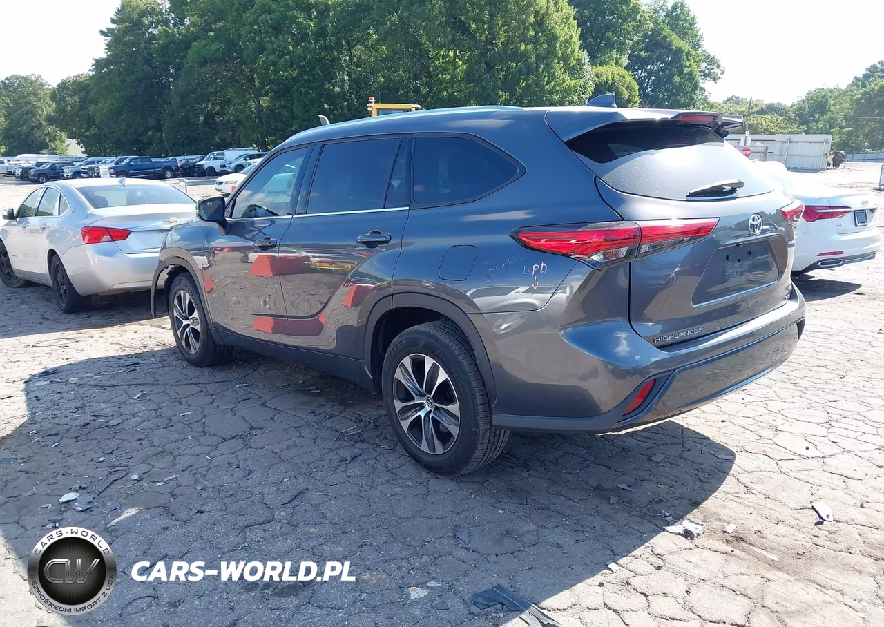2020 Toyota Highlander Xle VIN:5TDGZRAH5LS505014 - 3
