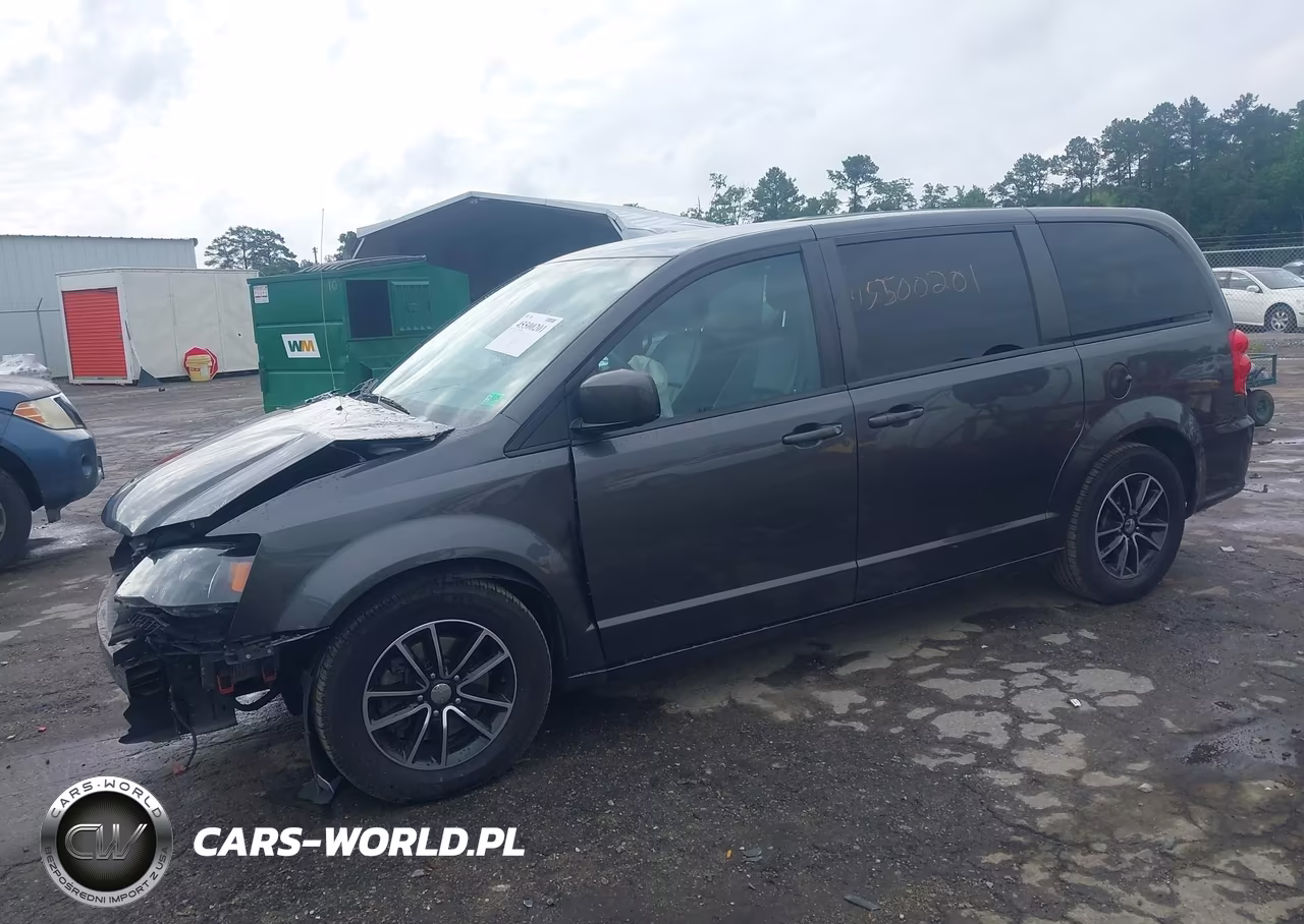 2018 Dodge Grand Caravan Gt VIN:2C4RDGEG8JR238339 - 2