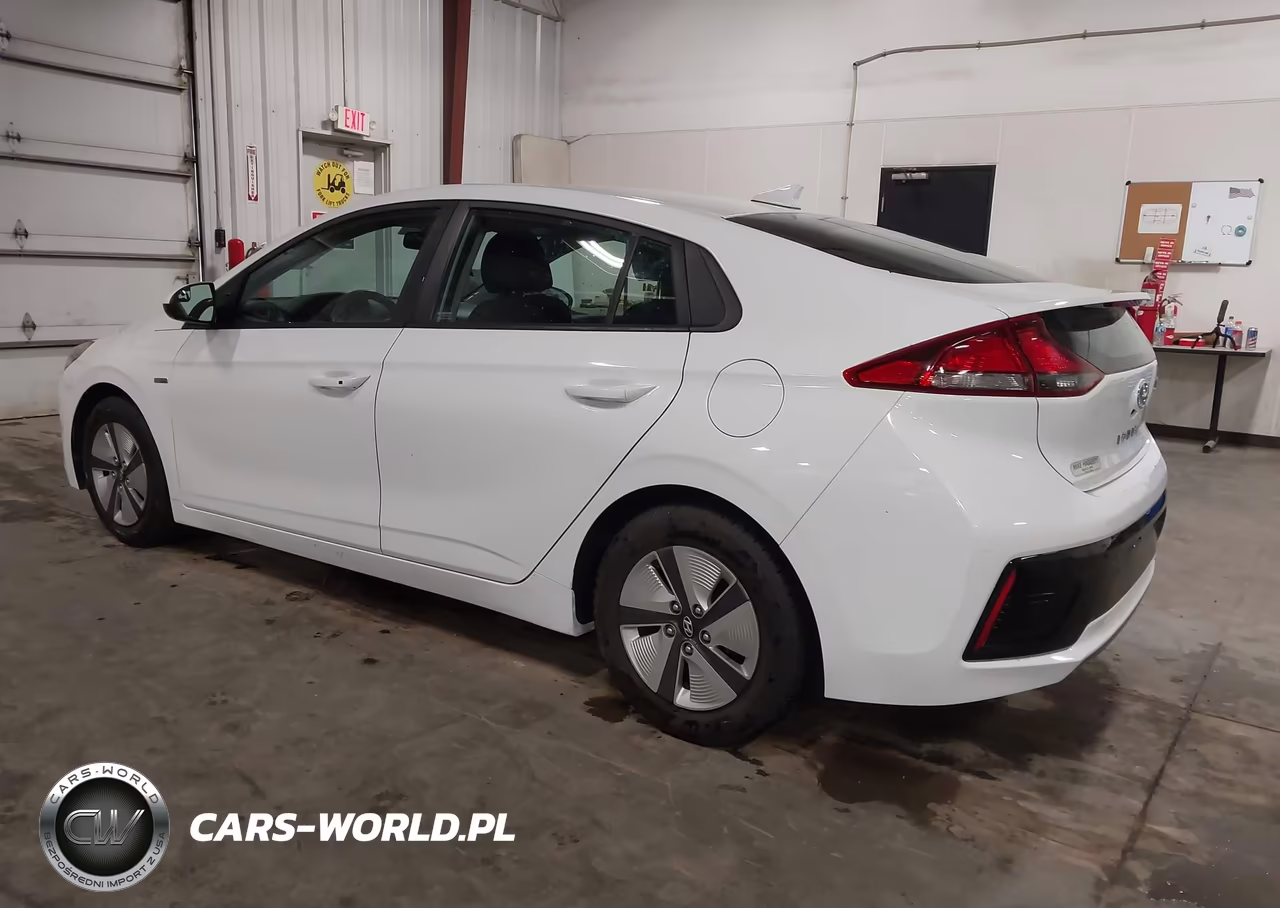 2019 Hyundai Ioniq Hybrid Blue VIN:KMHC65LC4KU168309 - 3
