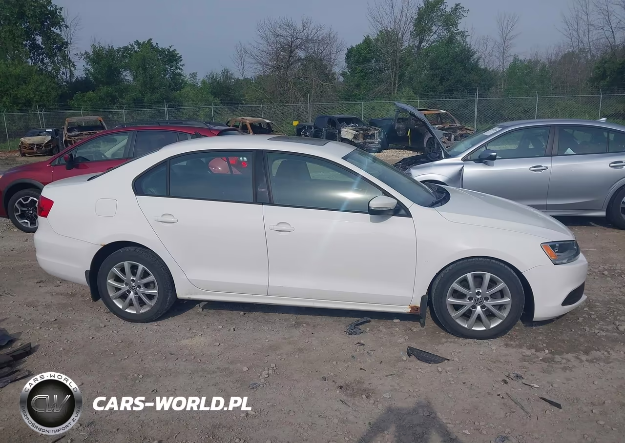 2012 Volkswagen Jetta 2.5L Se VIN:3VWDP7AJ1CM371454 - 14
