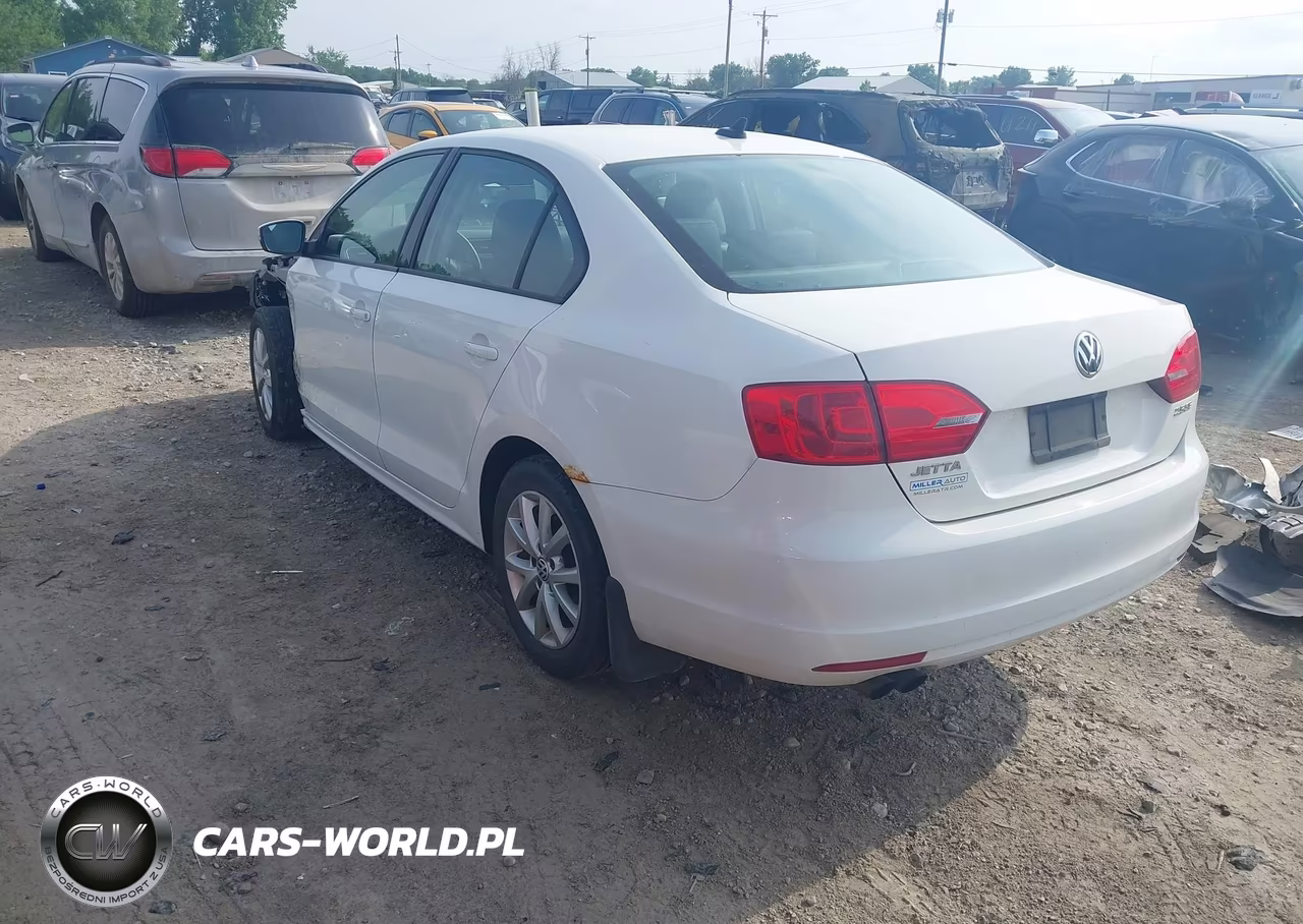 2012 Volkswagen Jetta 2.5L Se VIN:3VWDP7AJ1CM371454 - 3