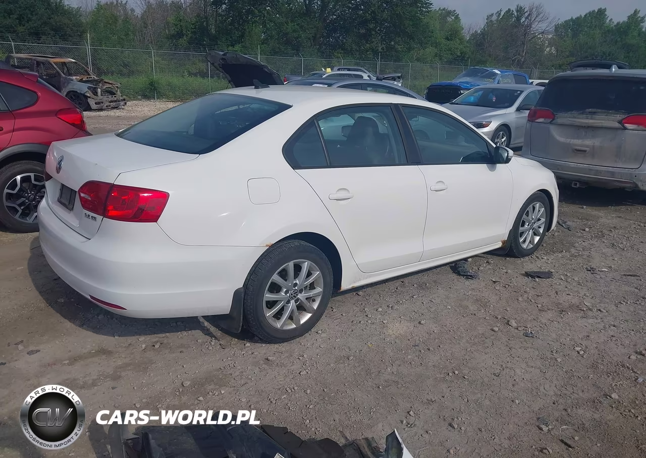 2012 Volkswagen Jetta 2.5L Se VIN:3VWDP7AJ1CM371454 - 4