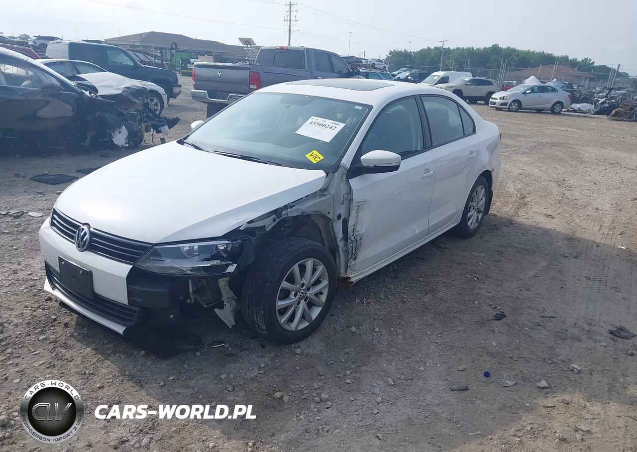 2012 Volkswagen Jetta 2.5L Se VIN:3VWDP7AJ1CM371454 - 6