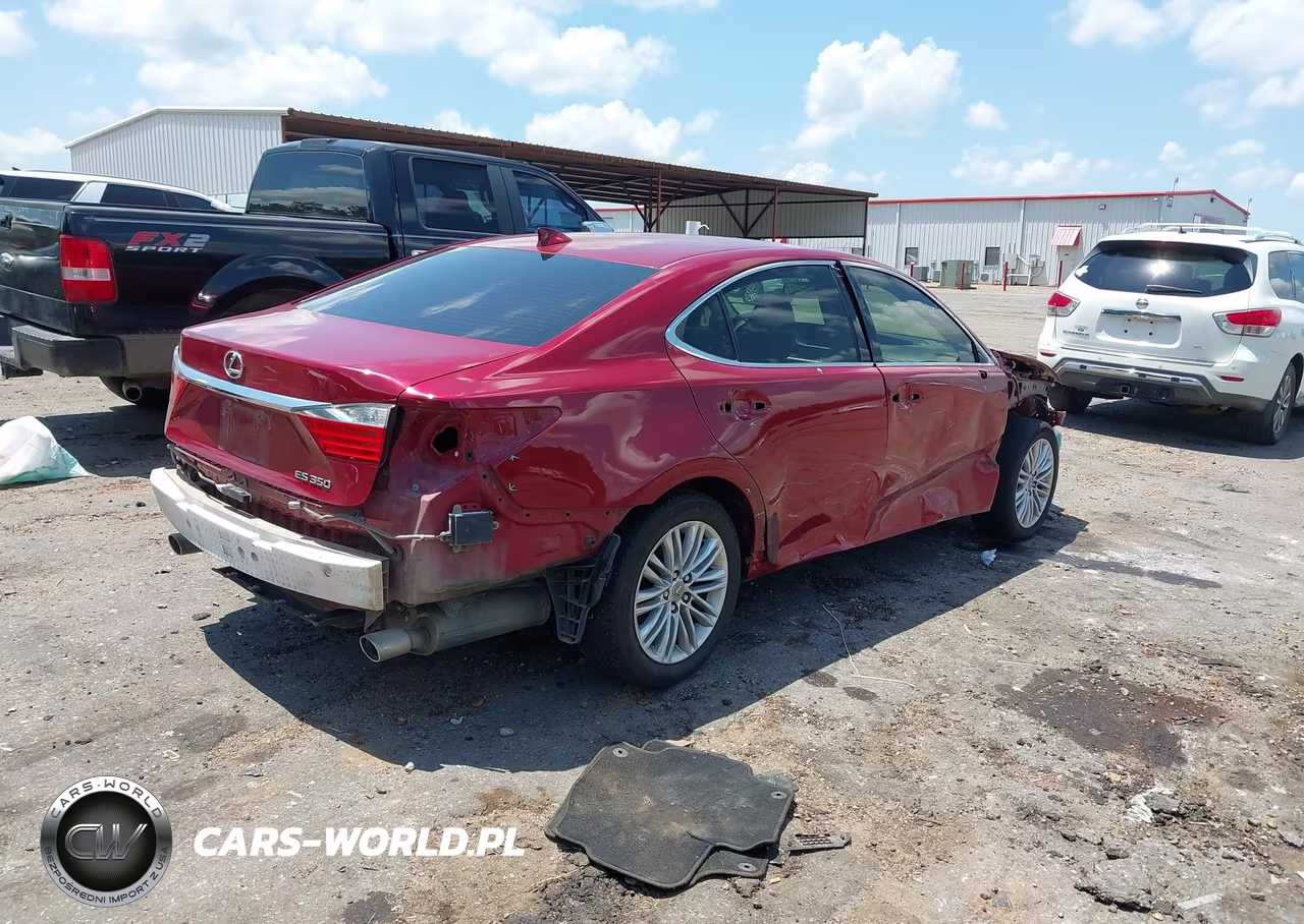2015 Lexus Es 350 VIN:JTHBK1GG9F2166704 - 4