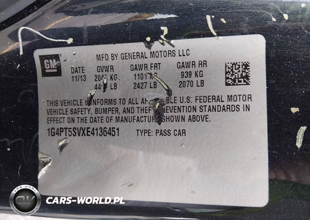 2014 Buick Verano Premium Group VIN:1G4PT5SVXE4136451 - 9