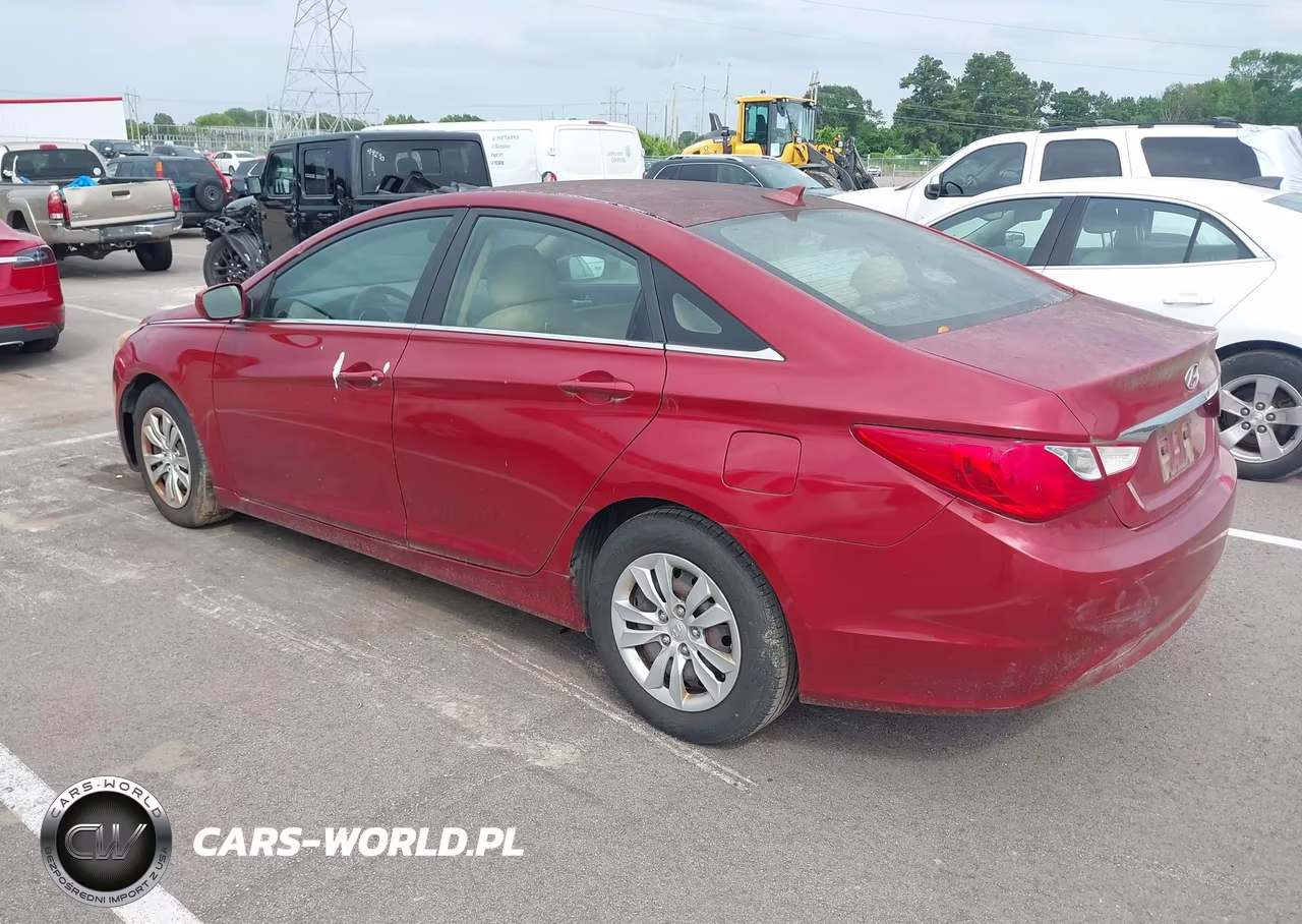 2013 Hyundai Sonata Gls VIN:5NPEB4AC2DH604321 - 3