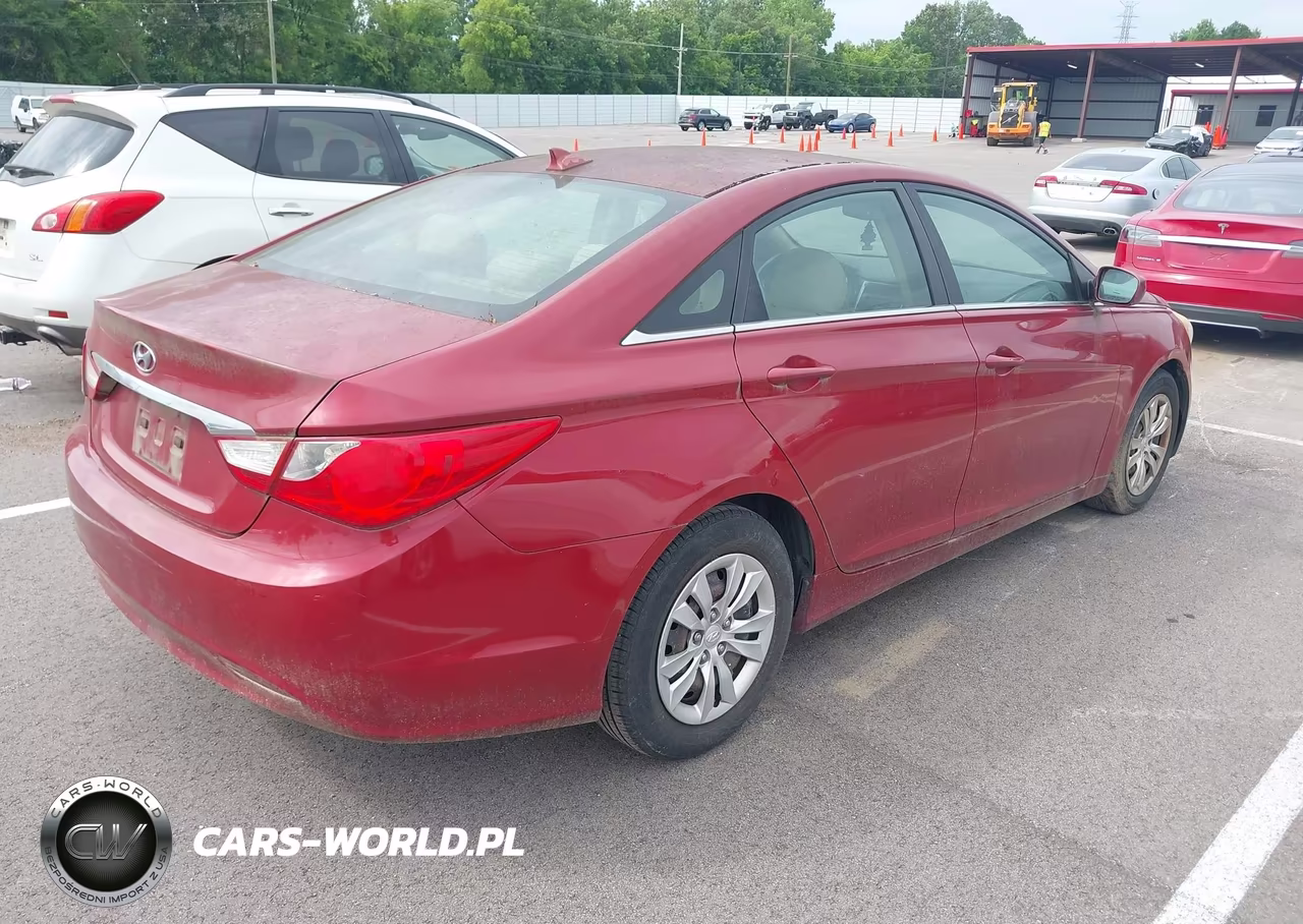 2013 Hyundai Sonata Gls VIN:5NPEB4AC2DH604321 - 4