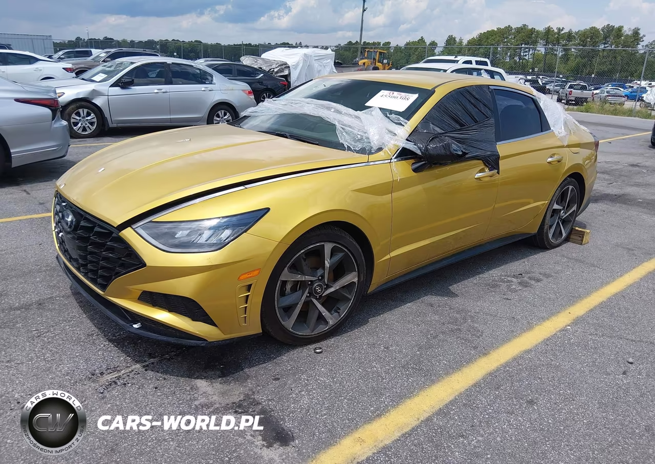 2021 Hyundai Sonata Sel Plus VIN:5NPEJ4J24MH098162 - 2