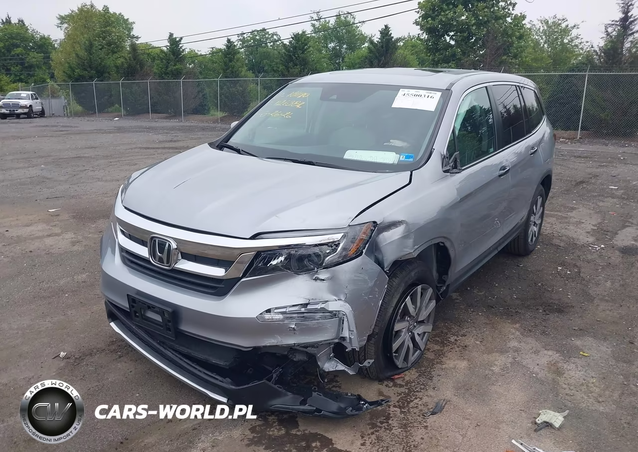 2020 Honda Pilot Awd Ex-L VIN:5FNYF6H50LB026382 - 2