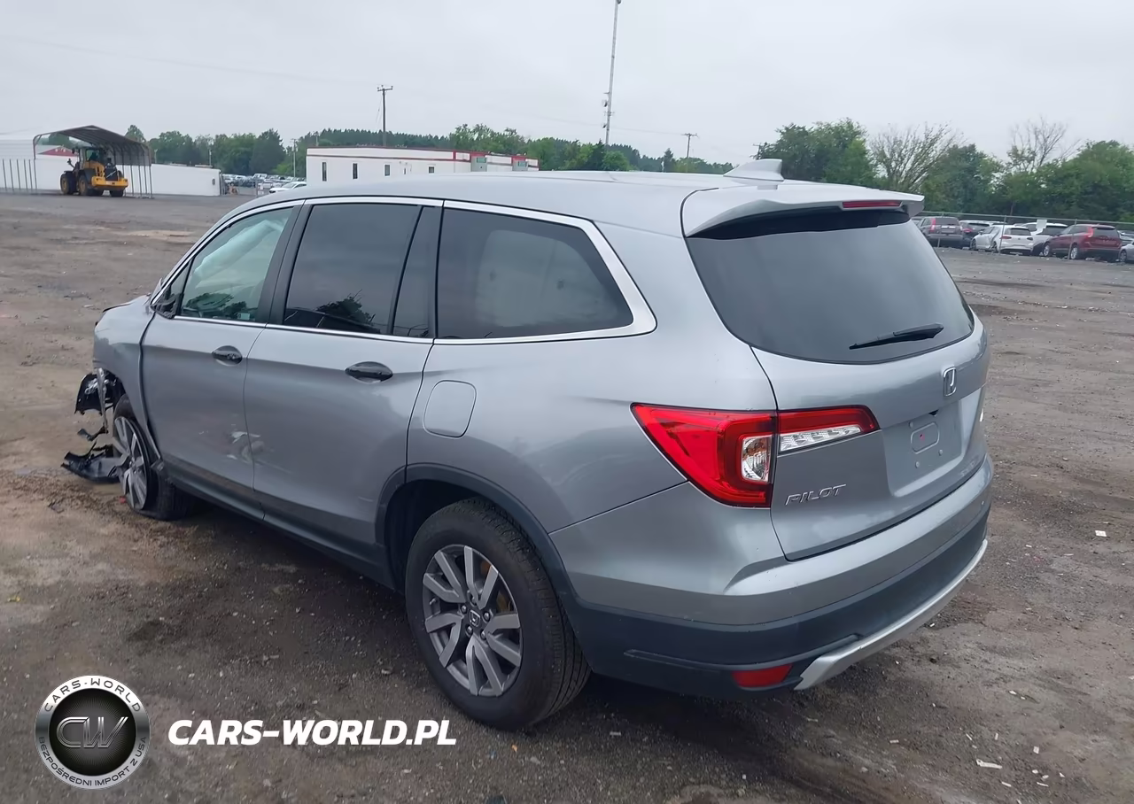 2020 Honda Pilot Awd Ex-L VIN:5FNYF6H50LB026382 - 3