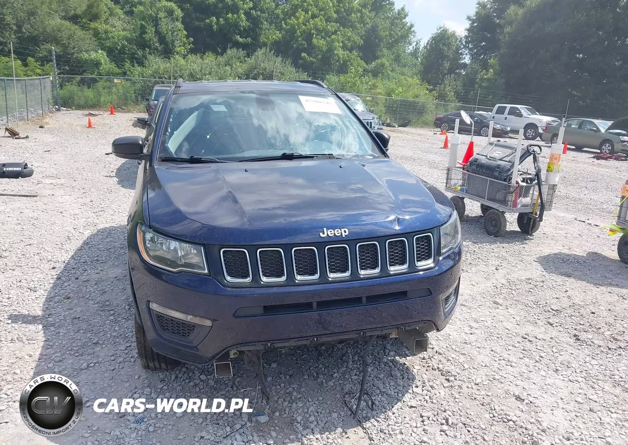 2018 Jeep Compass Sport Fwd VIN:3C4NJCAB9JT286228 - 12