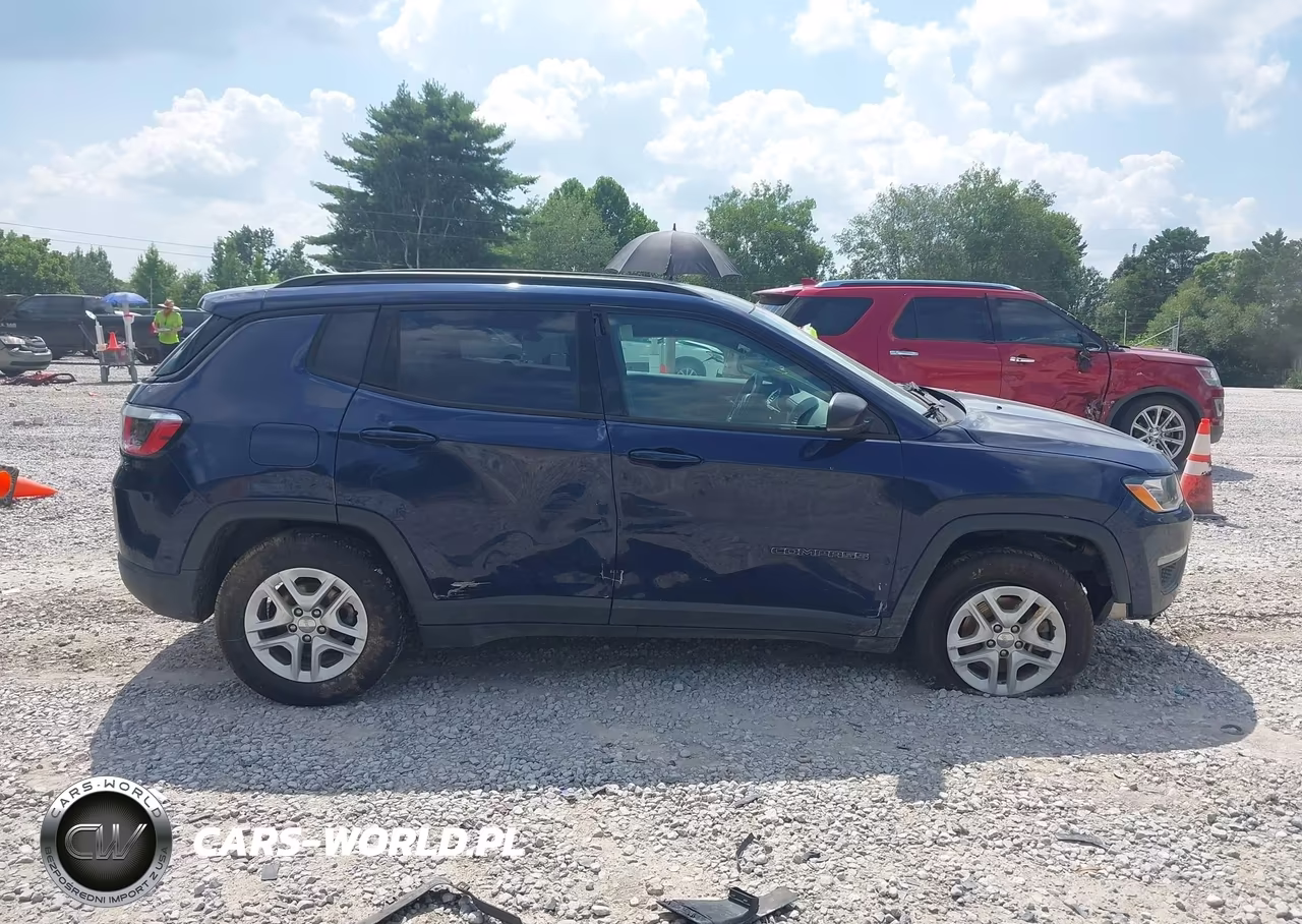 2018 Jeep Compass Sport Fwd VIN:3C4NJCAB9JT286228 - 13
