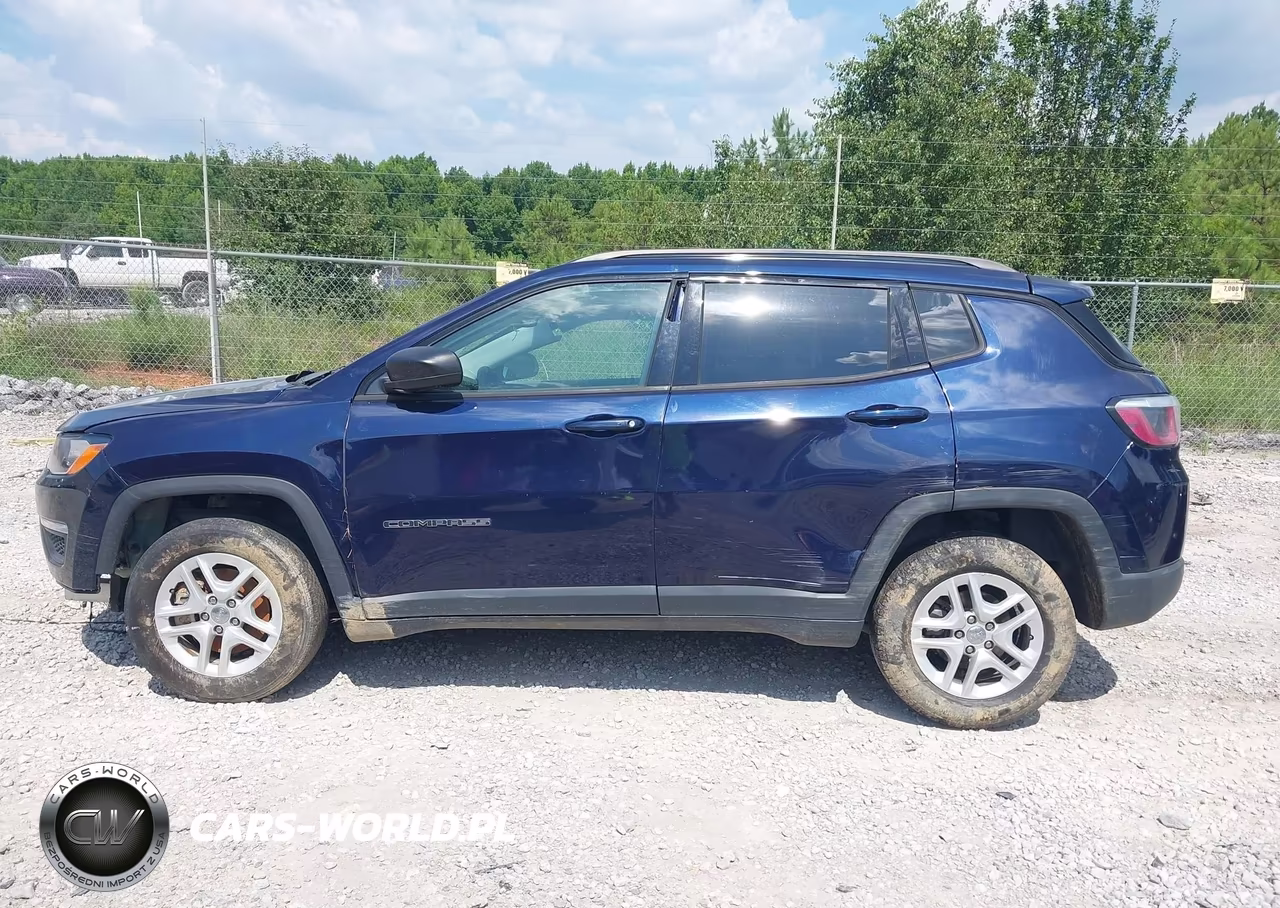 2018 Jeep Compass Sport Fwd VIN:3C4NJCAB9JT286228 - 14
