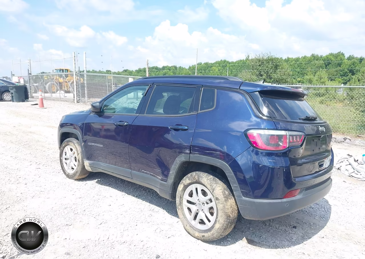 2018 Jeep Compass Sport Fwd VIN:3C4NJCAB9JT286228 - 3