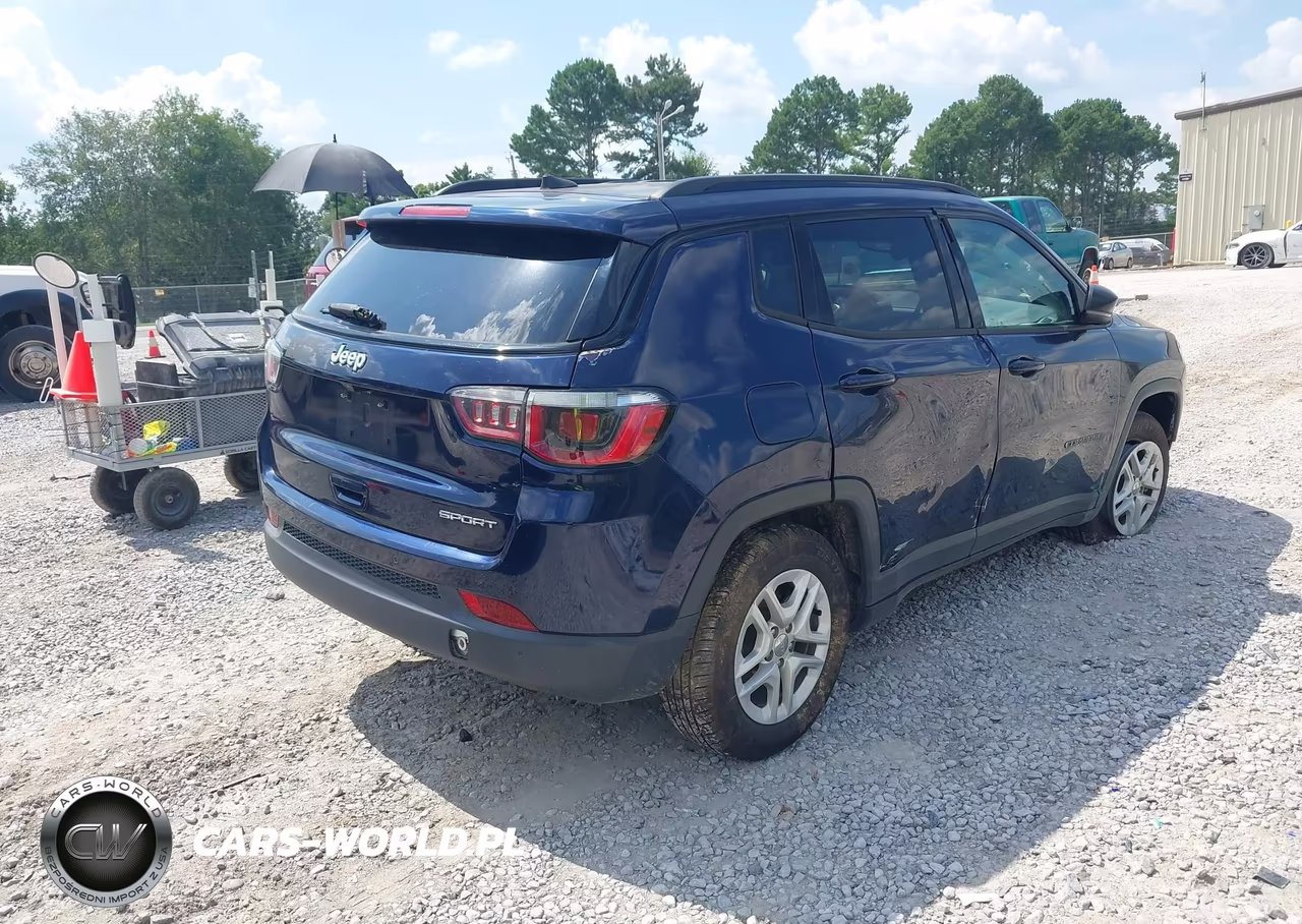 2018 Jeep Compass Sport Fwd VIN:3C4NJCAB9JT286228 - 4