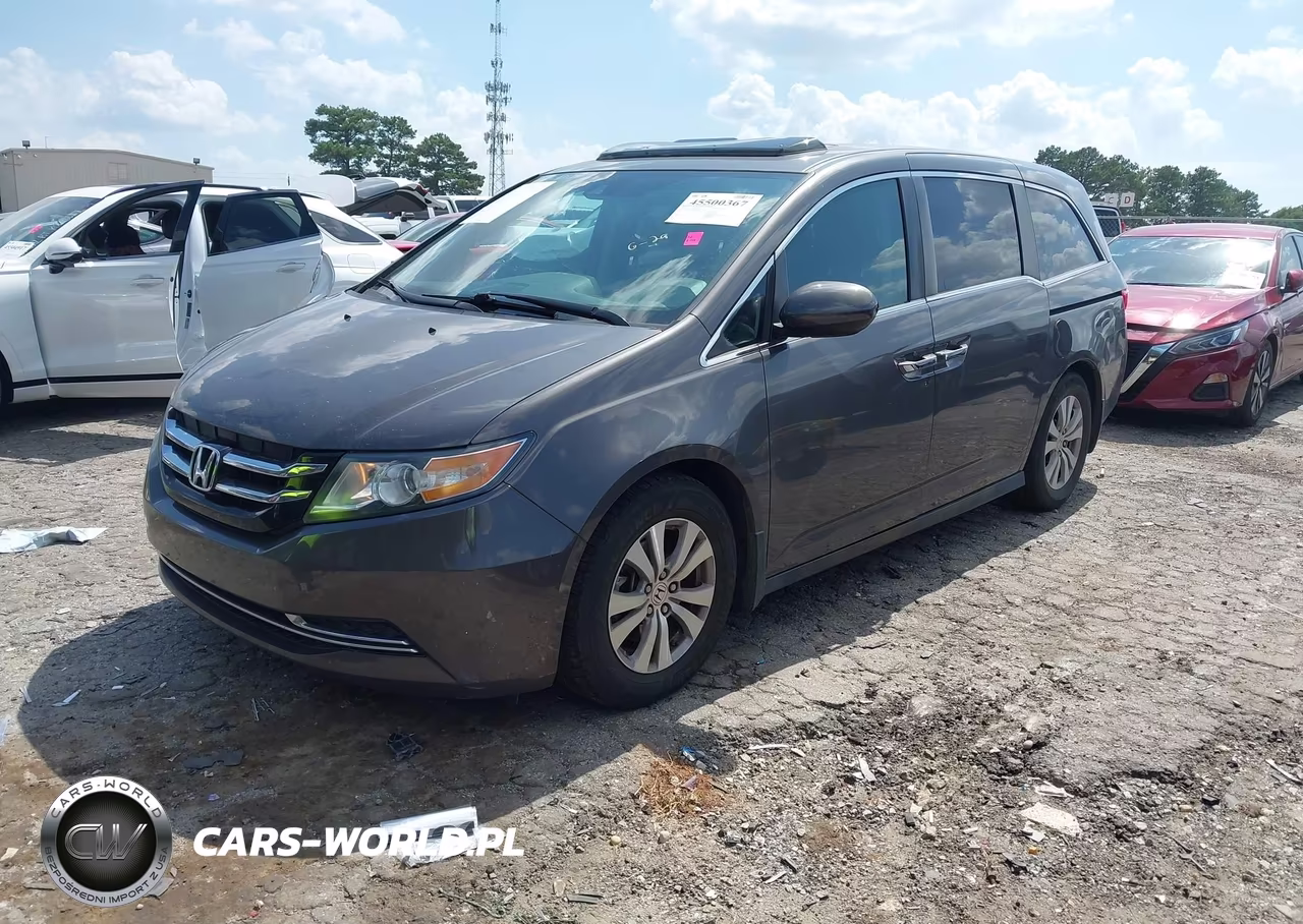 2016 Honda Odyssey Ex-L VIN:5FNRL5H63GB014099 - 2