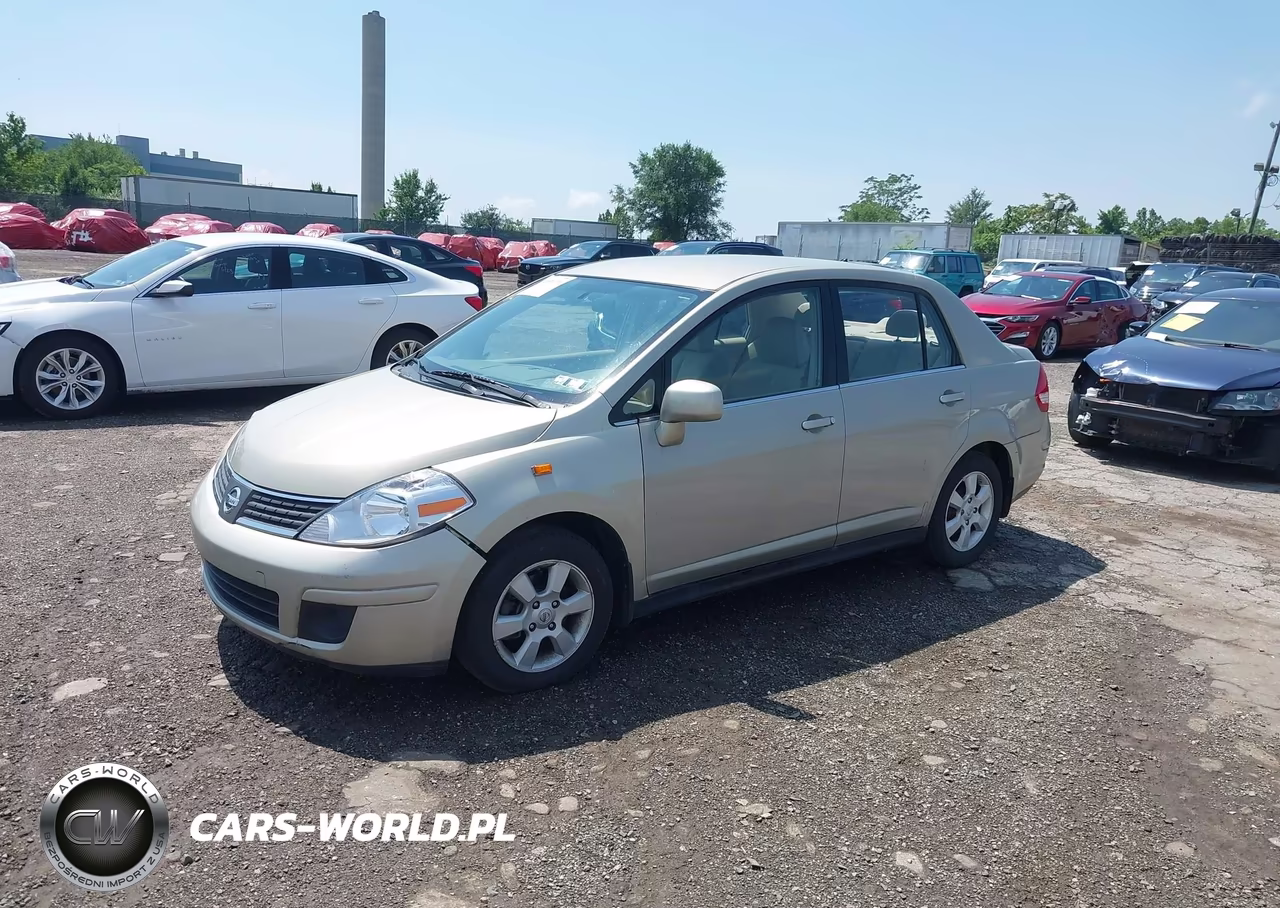 2007 Nissan Versa 1.8Sl VIN:3N1BC11E37L460527 - 2