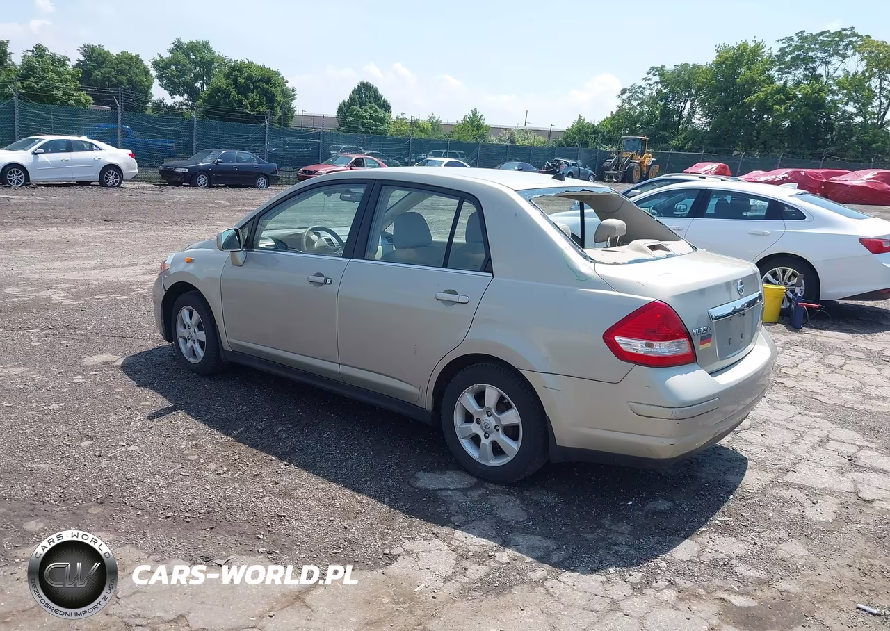 2007 Nissan Versa 1.8Sl VIN:3N1BC11E37L460527 - 3