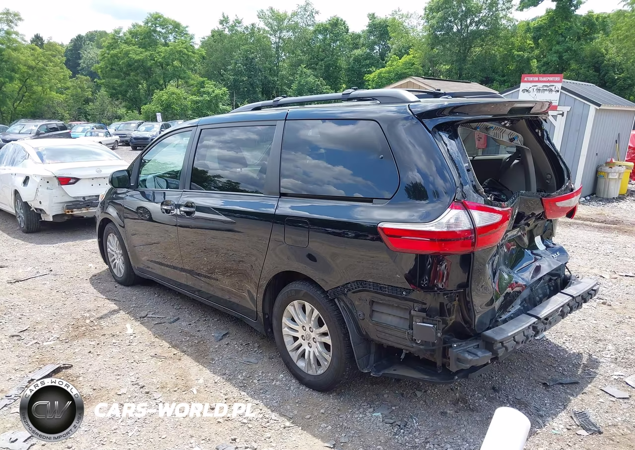 2015 Toyota Sienna Xle 8 Passenger VIN:5TDYK3DC8FS676494 - 3