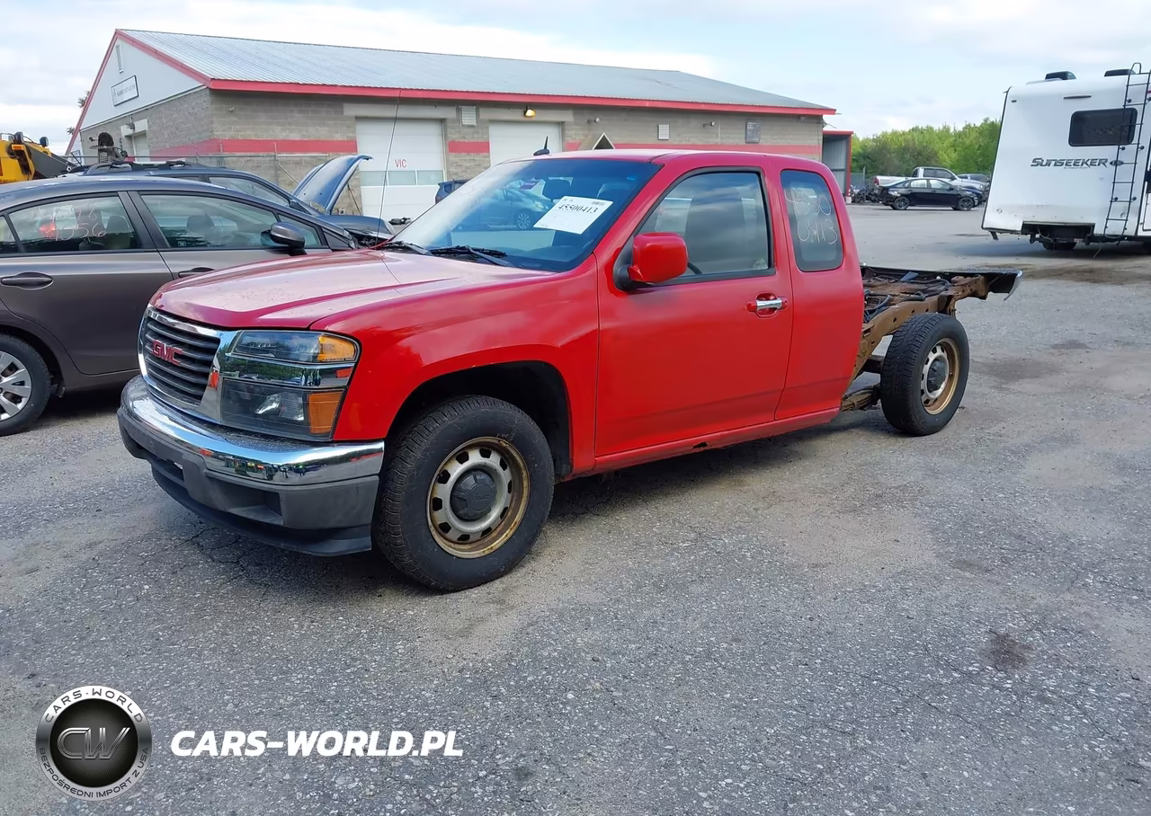 2012 GMC Canyon Work Truck VIN:1GTE5LF93C8116653 - 2