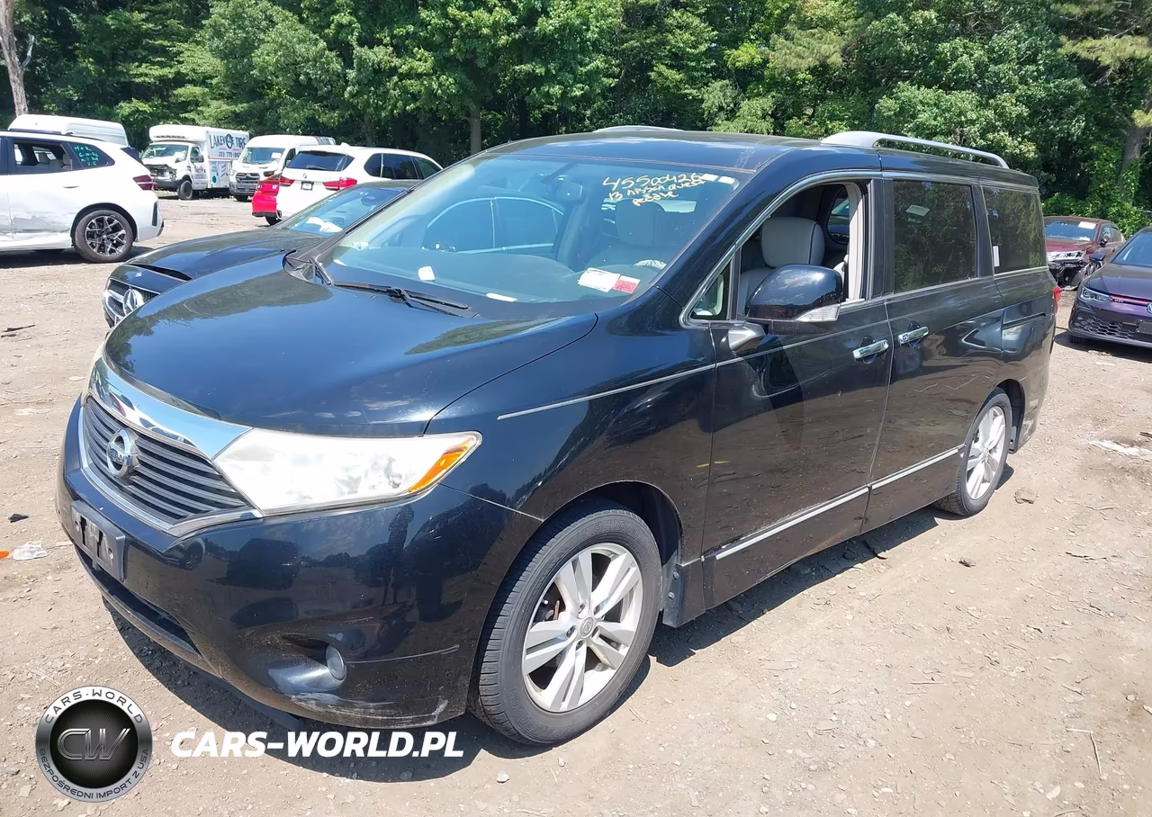 2013 Nissan Quest Sl VIN:JN8AE2KP2D9064798 - 2