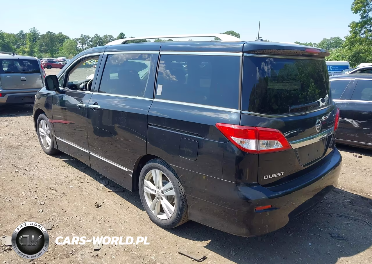 2013 Nissan Quest Sl VIN:JN8AE2KP2D9064798 - 3
