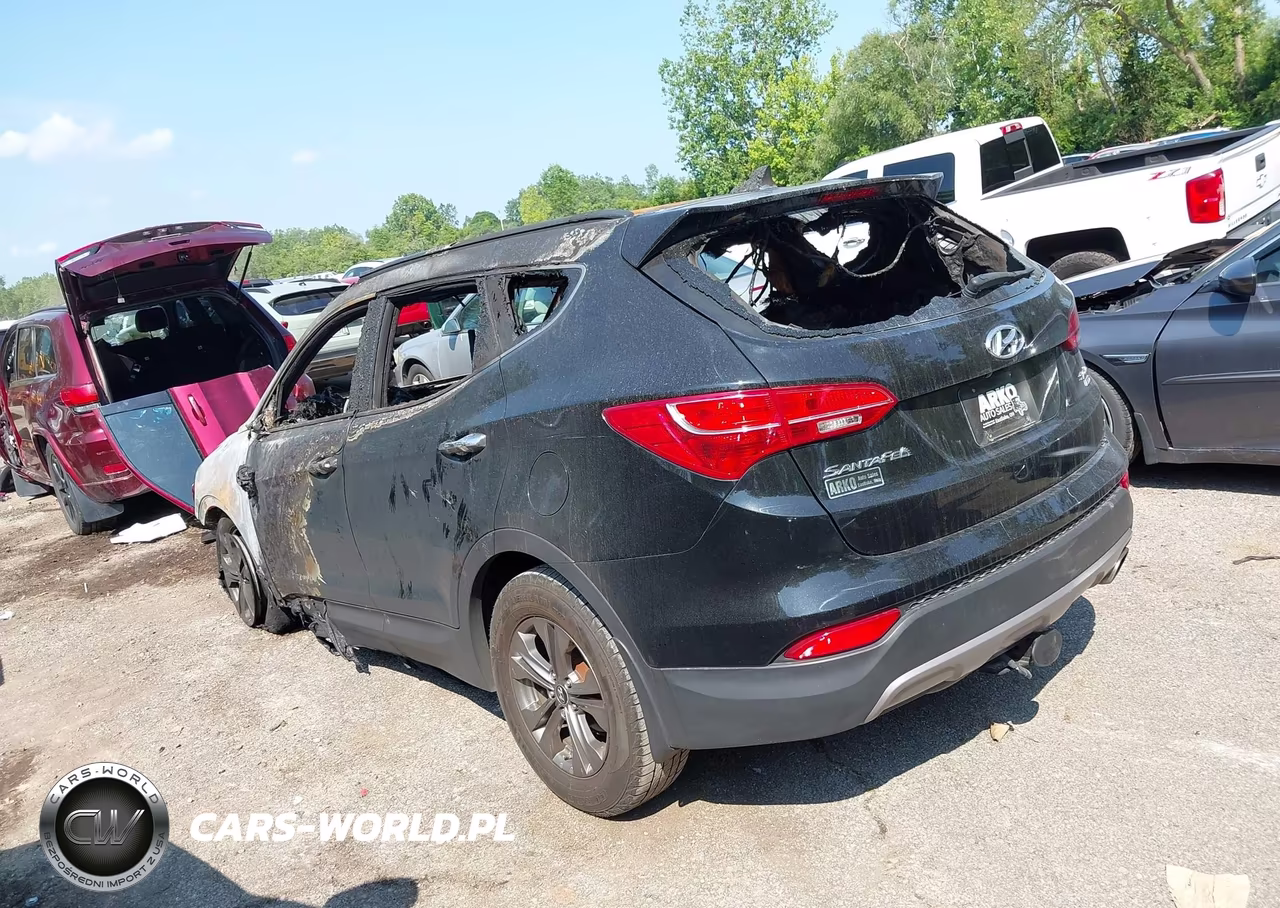 2013 Hyundai Santa Fe Sport VIN:5XYZUDLB4DG052795 - 3