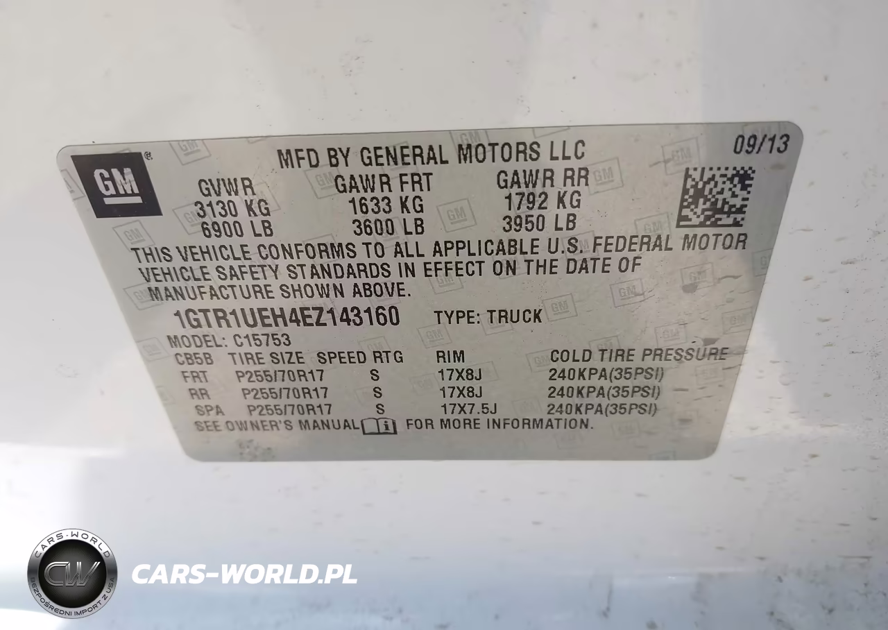 2014 GMC Sierra 1500 Sle VIN:1GTR1UEH4EZ143160 - 9