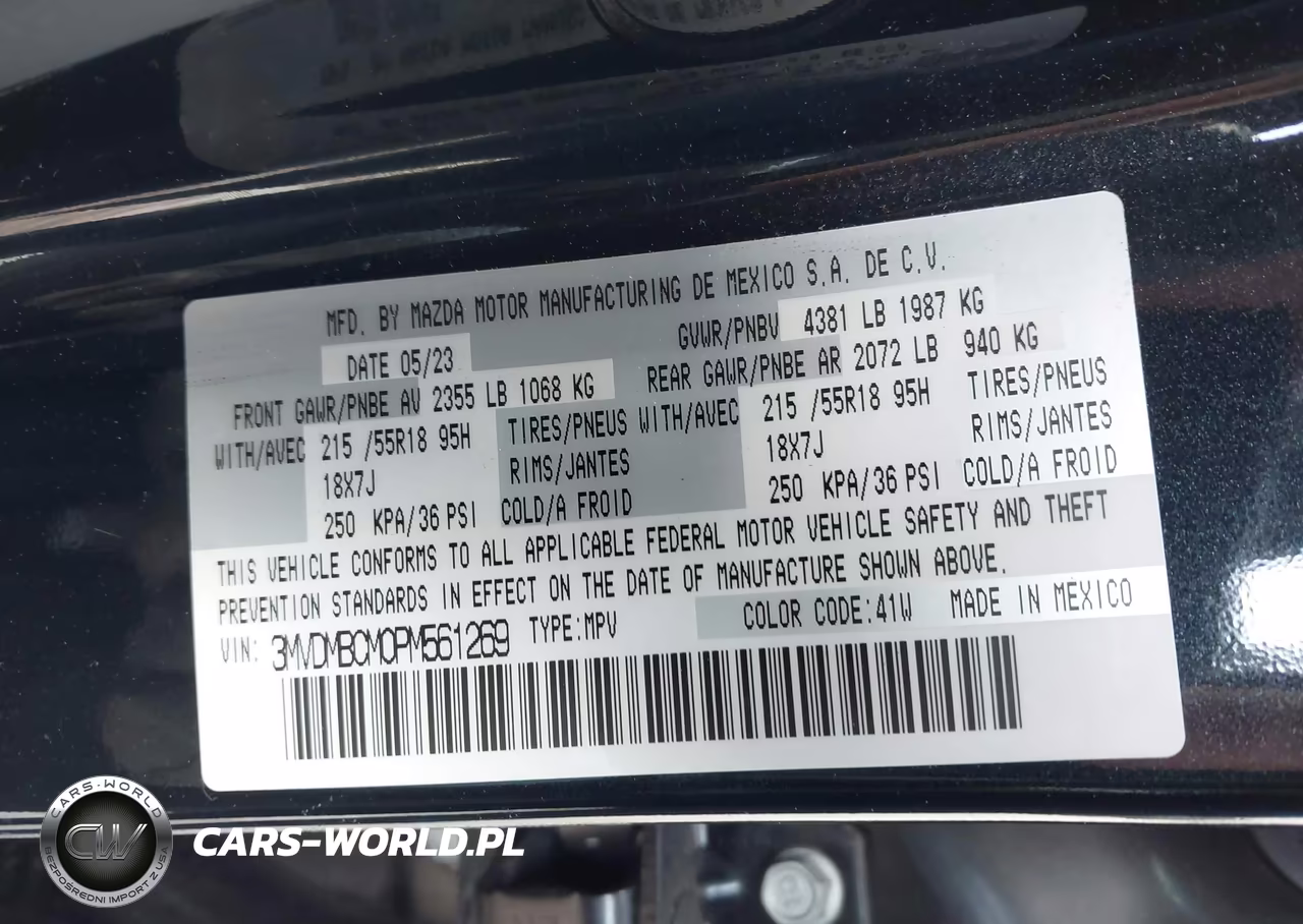 2023 Mazda Cx-30 2.5 S Preferred VIN:3MVDMBCM0PM561269 - 9