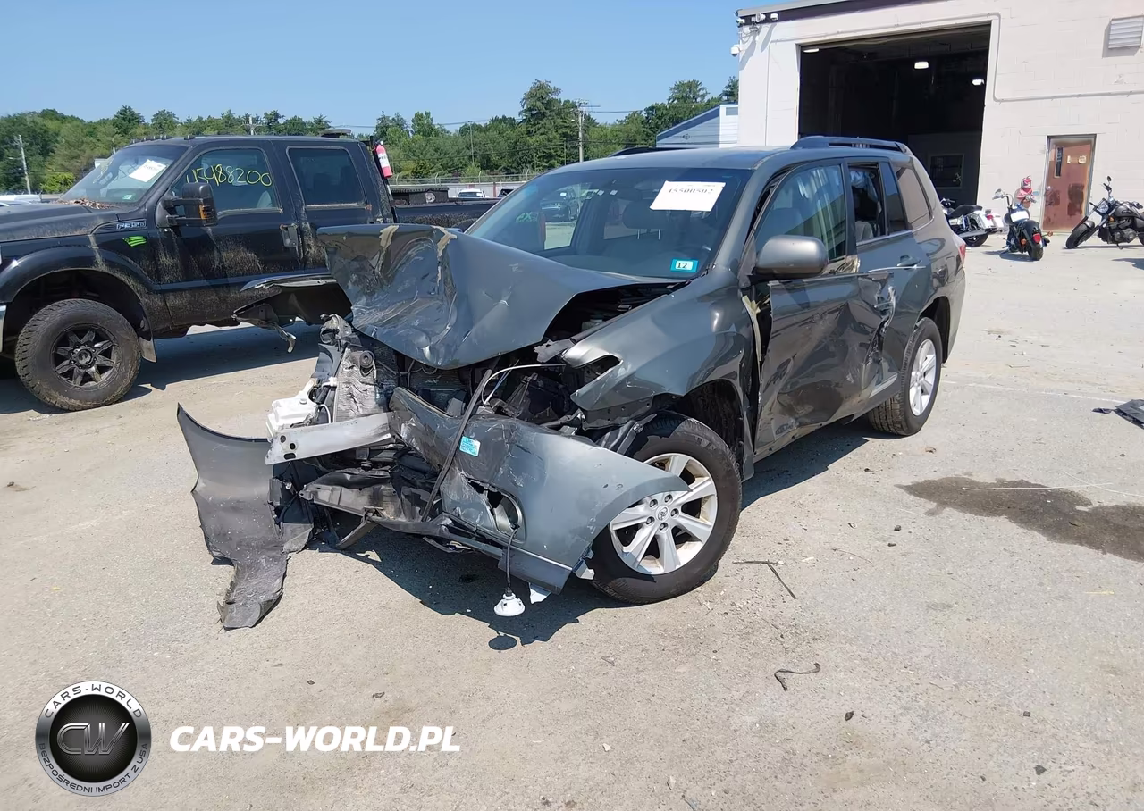2012 Toyota Highlander Base V6 VIN:5TDBK3EH9CS144215 - 2