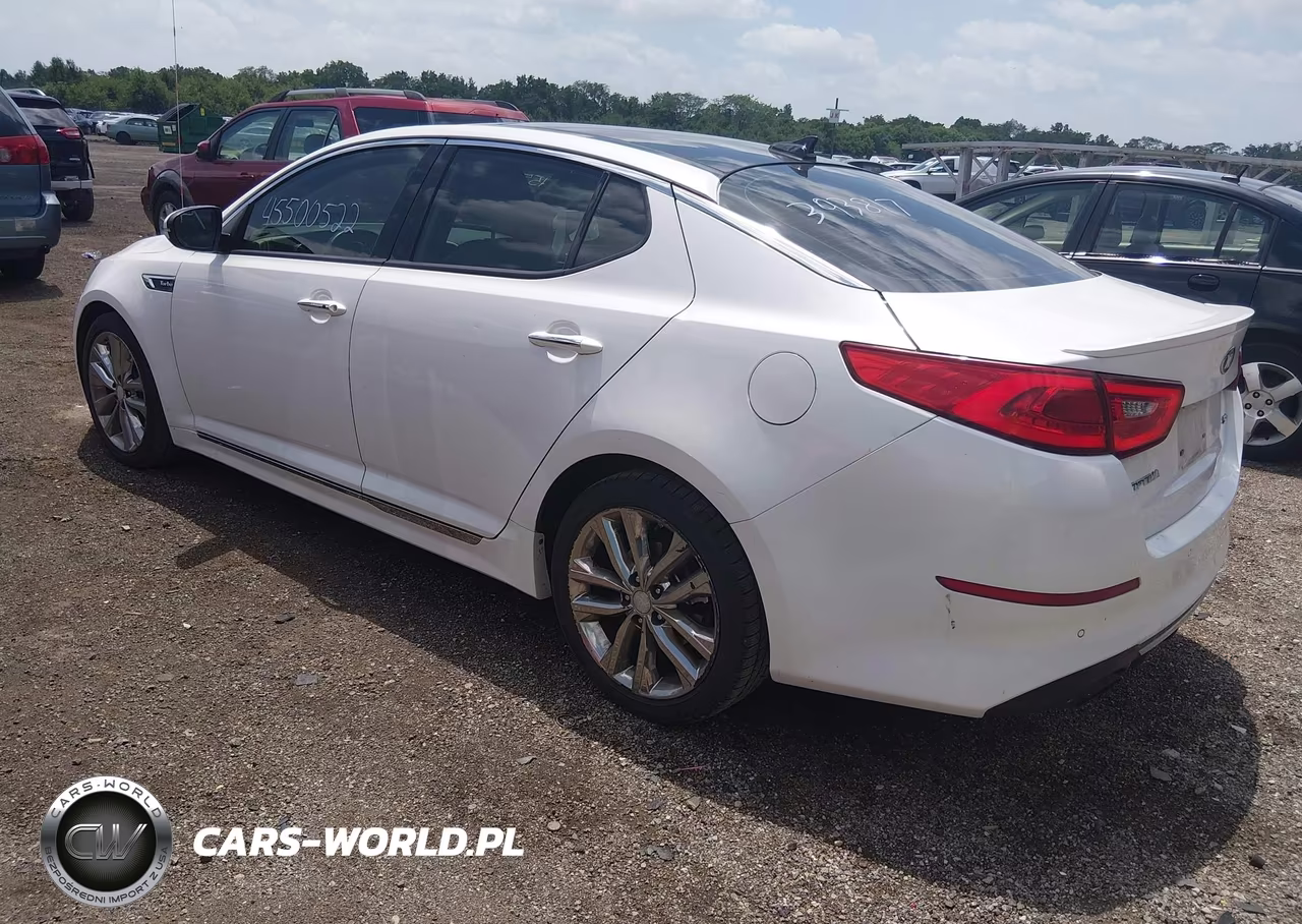 2015 Kia Optima Sxl Turbo VIN:5XXGR4A68FG393817 - 3
