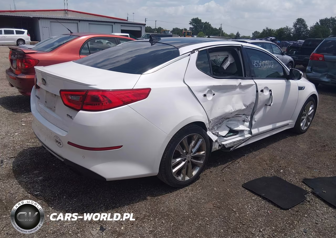 2015 Kia Optima Sxl Turbo VIN:5XXGR4A68FG393817 - 4