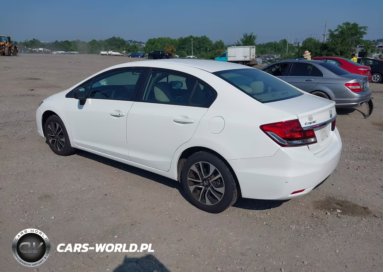 2014 Honda Civic Ex VIN:19XFB2F83EE203041 - 3