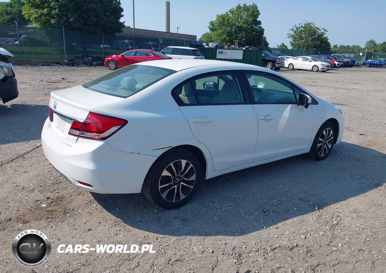 2014 Honda Civic Ex VIN:19XFB2F83EE203041 - 4