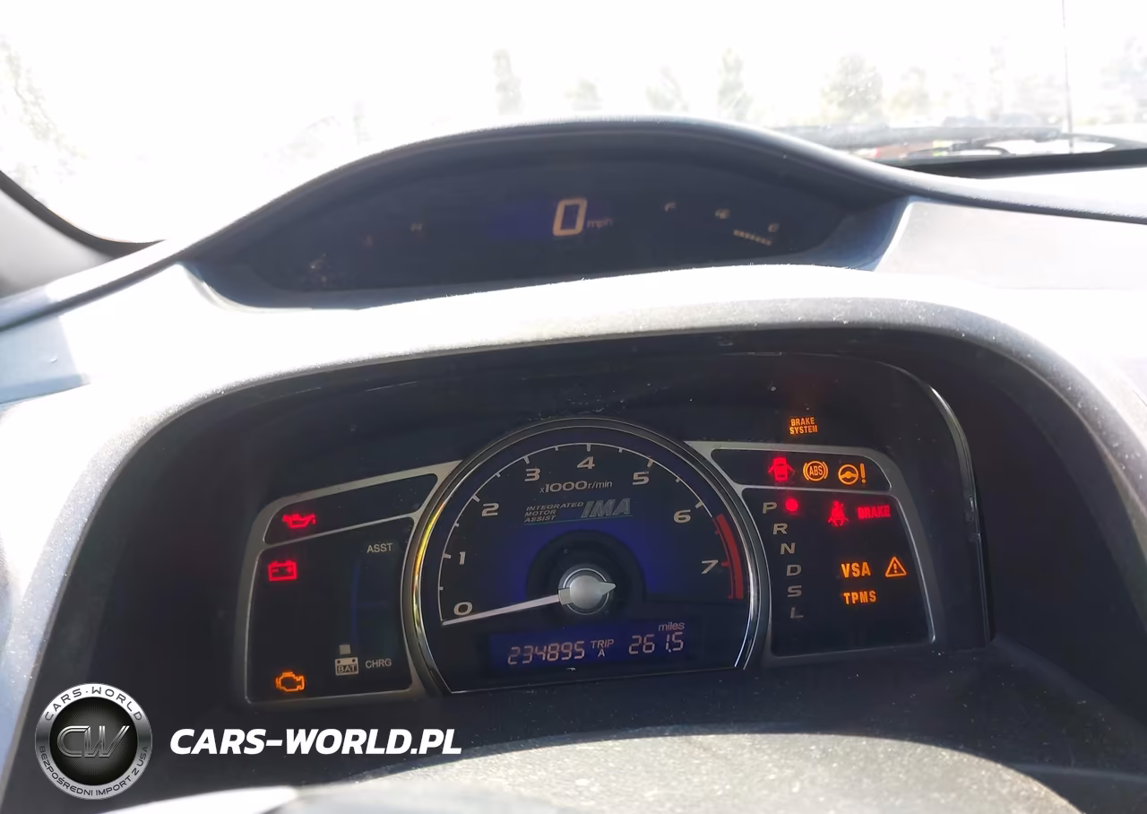 2010 Honda Civic Hybrid VIN:JHMFA3F28AS007560 - 7