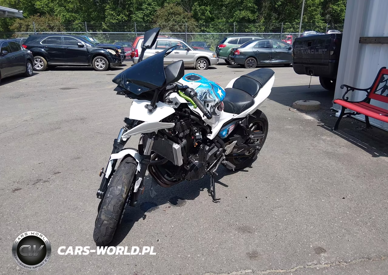 2017 Kawasaki Ex650 F VIN:JKAEXEK12HDA09031 - 2