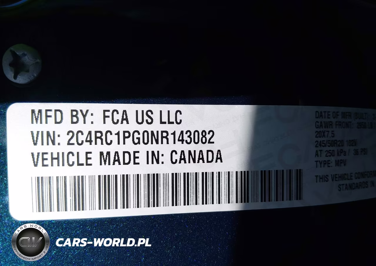2022 Chrysler Pacifica Pinnacle VIN:2C4RC1PG0NR143082 - 9