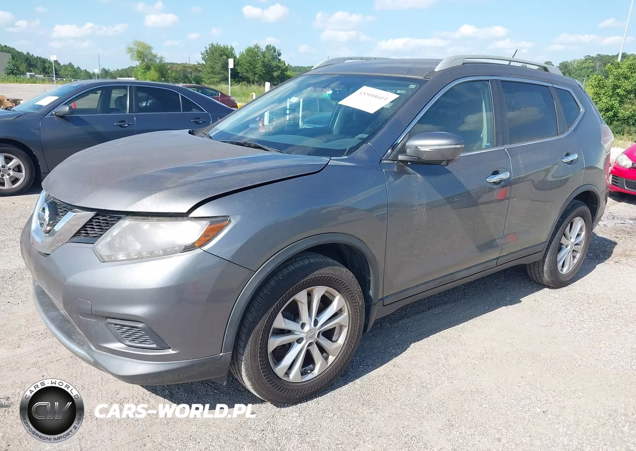 2015 Nissan Rogue Sv VIN:5N1AT2MKXFC865502 - 2