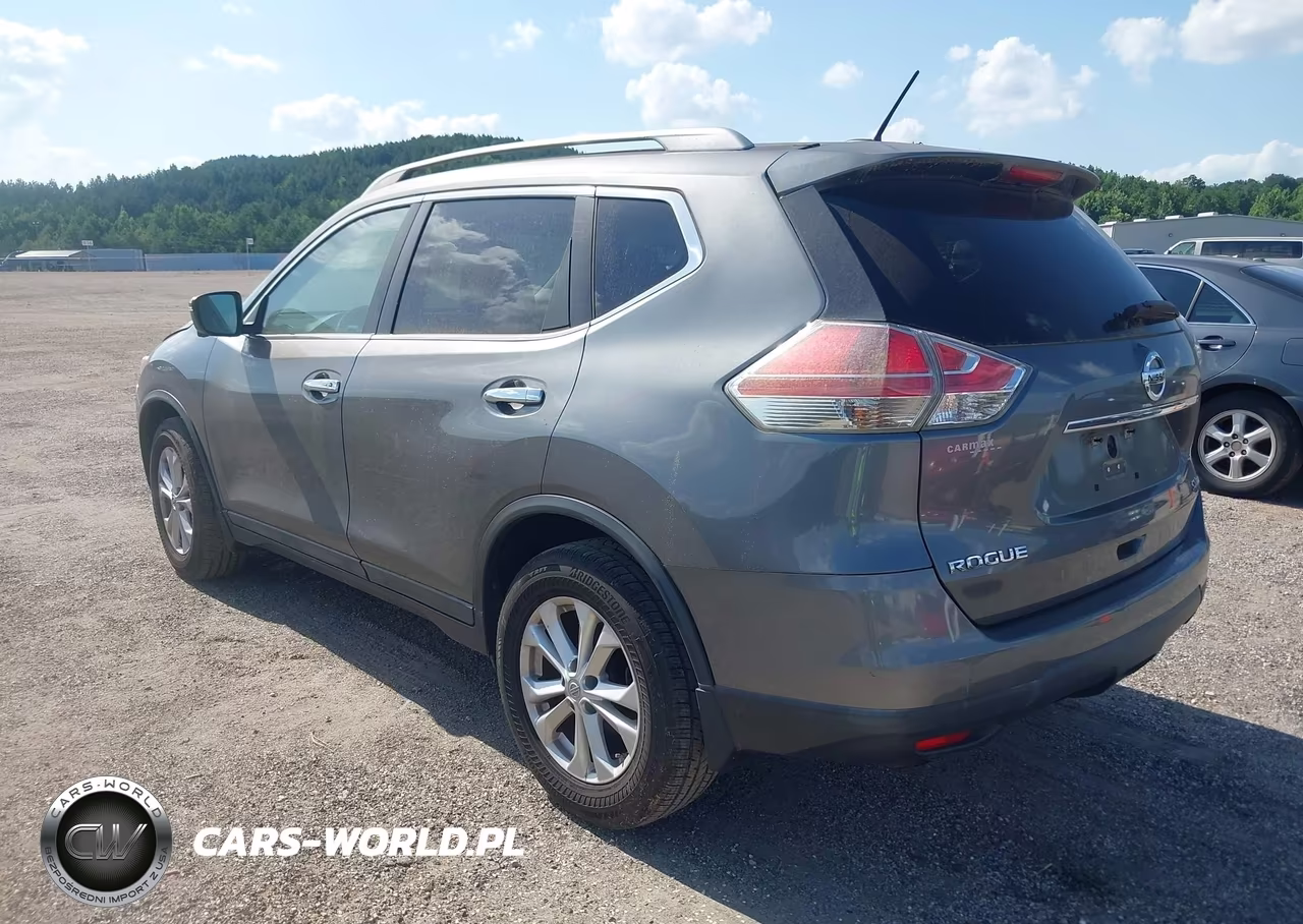 2015 Nissan Rogue Sv VIN:5N1AT2MKXFC865502 - 3