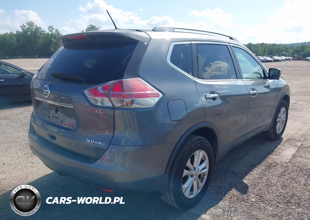2015 Nissan Rogue Sv VIN:5N1AT2MKXFC865502 - 4