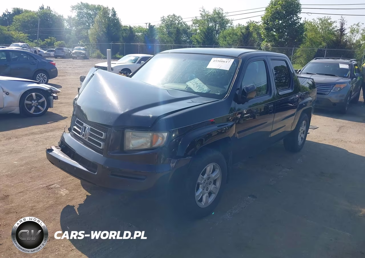 2007 Honda Ridgeline Rts VIN:2HJYK16447H551949 - 2