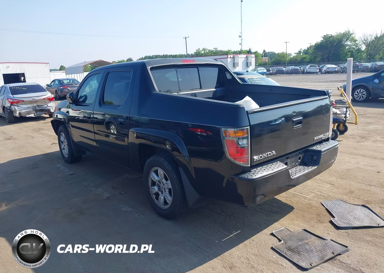 2007 Honda Ridgeline Rts VIN:2HJYK16447H551949 - 3