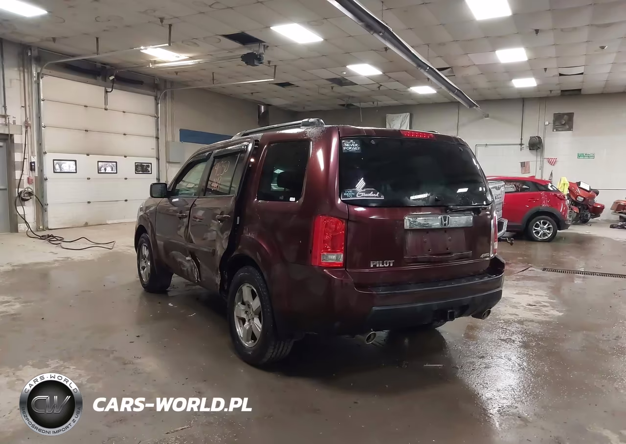 2011 Honda Pilot Ex-L VIN:5FNYF4H68BB062865 - 3
