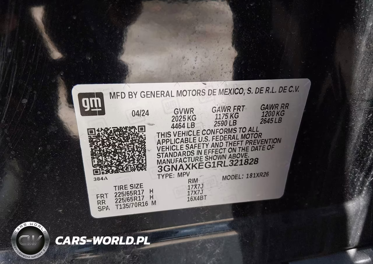 2024 Chevrolet Equinox Fwd Lt VIN:3GNAXKEG1RL321828 - 9