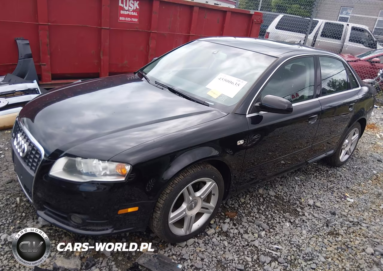 2008 Audi A4 2.0T VIN:WAUDF78E98A056367 - 2