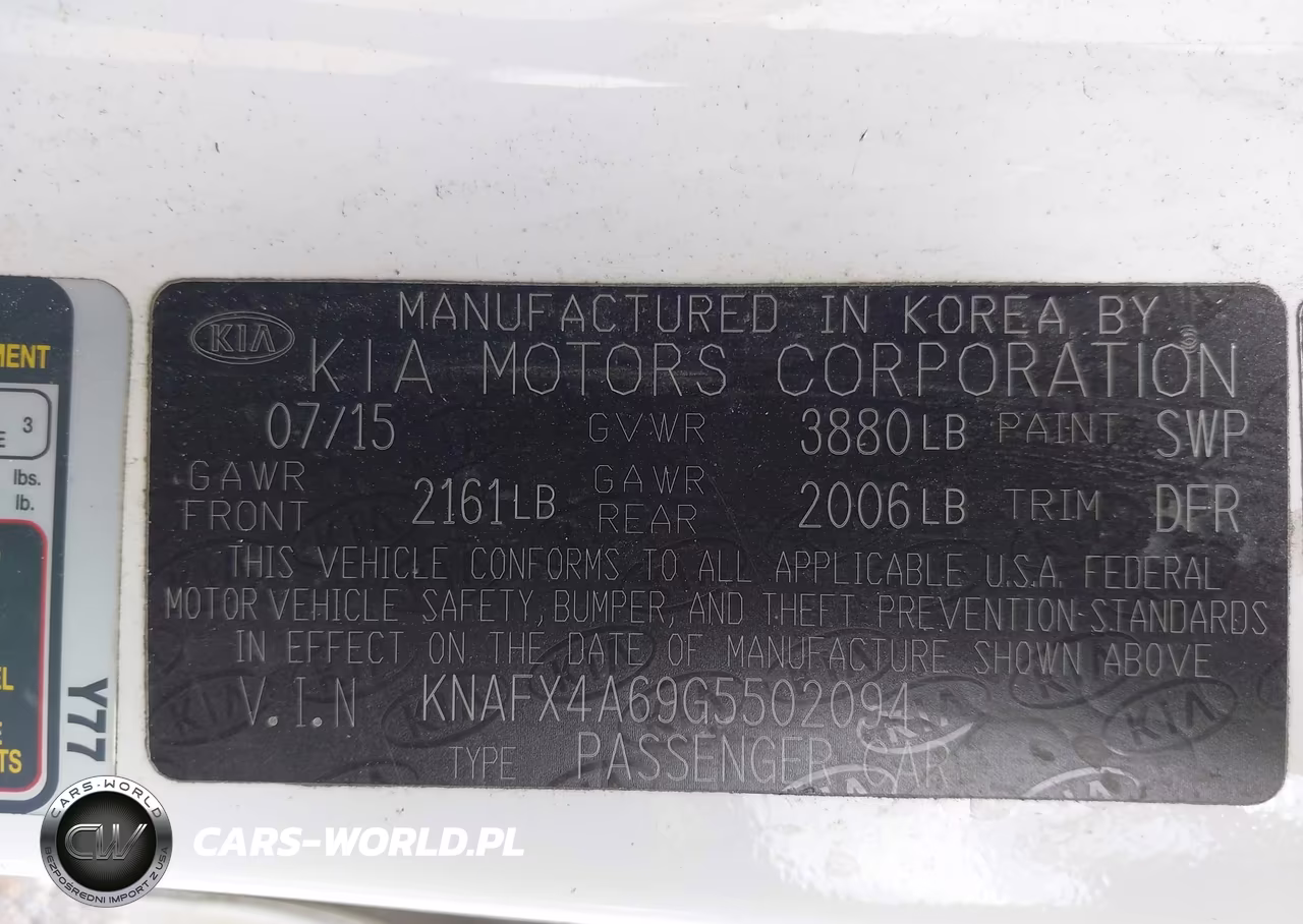 2016 Kia Forte Lx VIN:KNAFX4A69G5502094 - 9