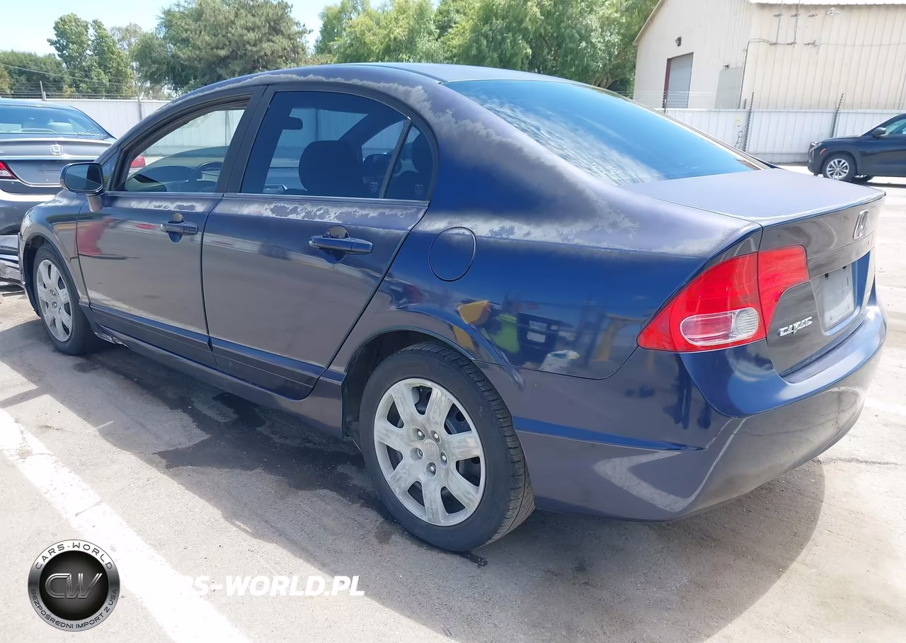 2007 Honda Civic Lx VIN:JHMFA16537S006839 - 3