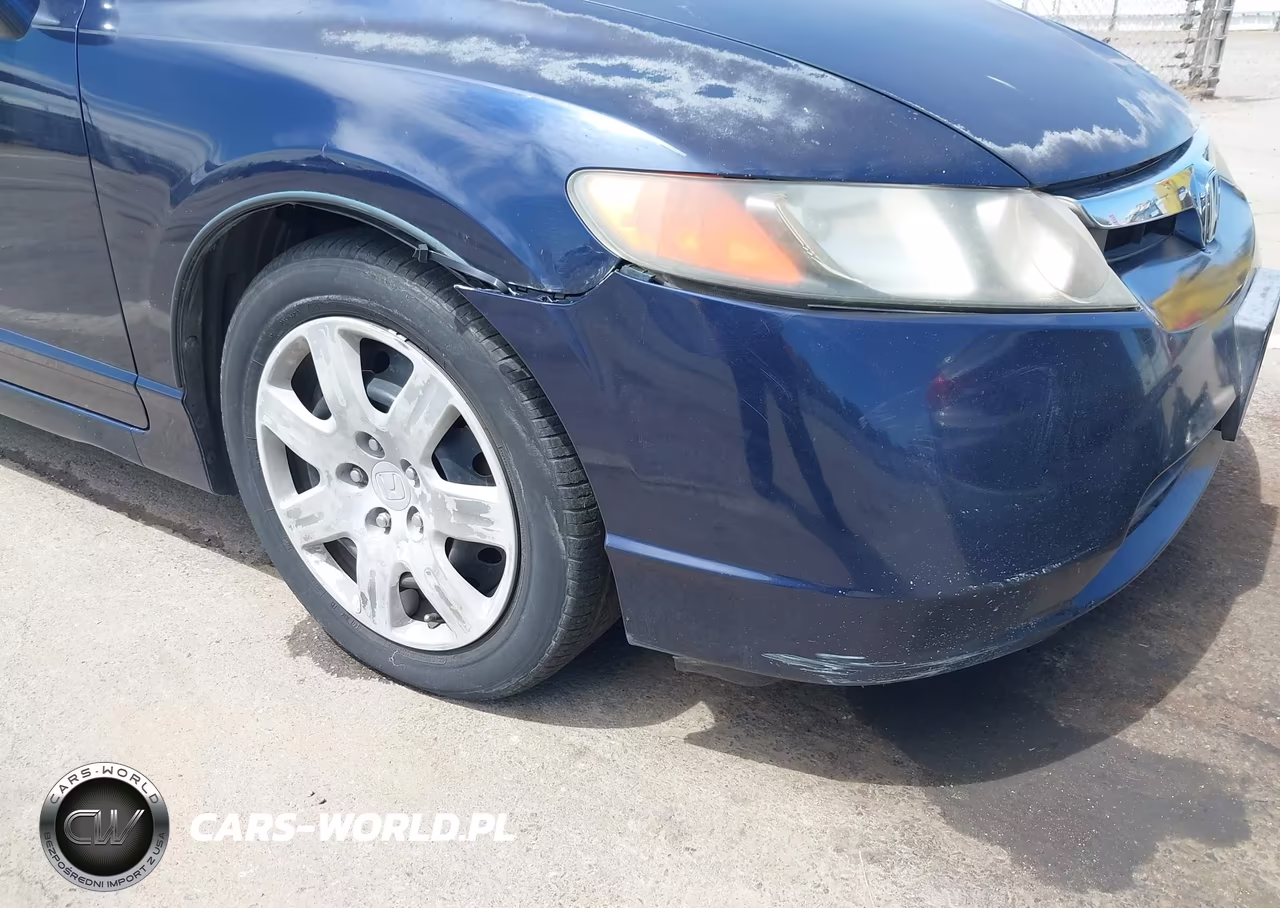 2007 Honda Civic Lx VIN:JHMFA16537S006839 - 6